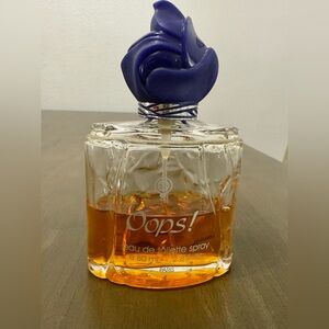 vintage "Oops!" France eau de toilette spray perfume collectible bottle